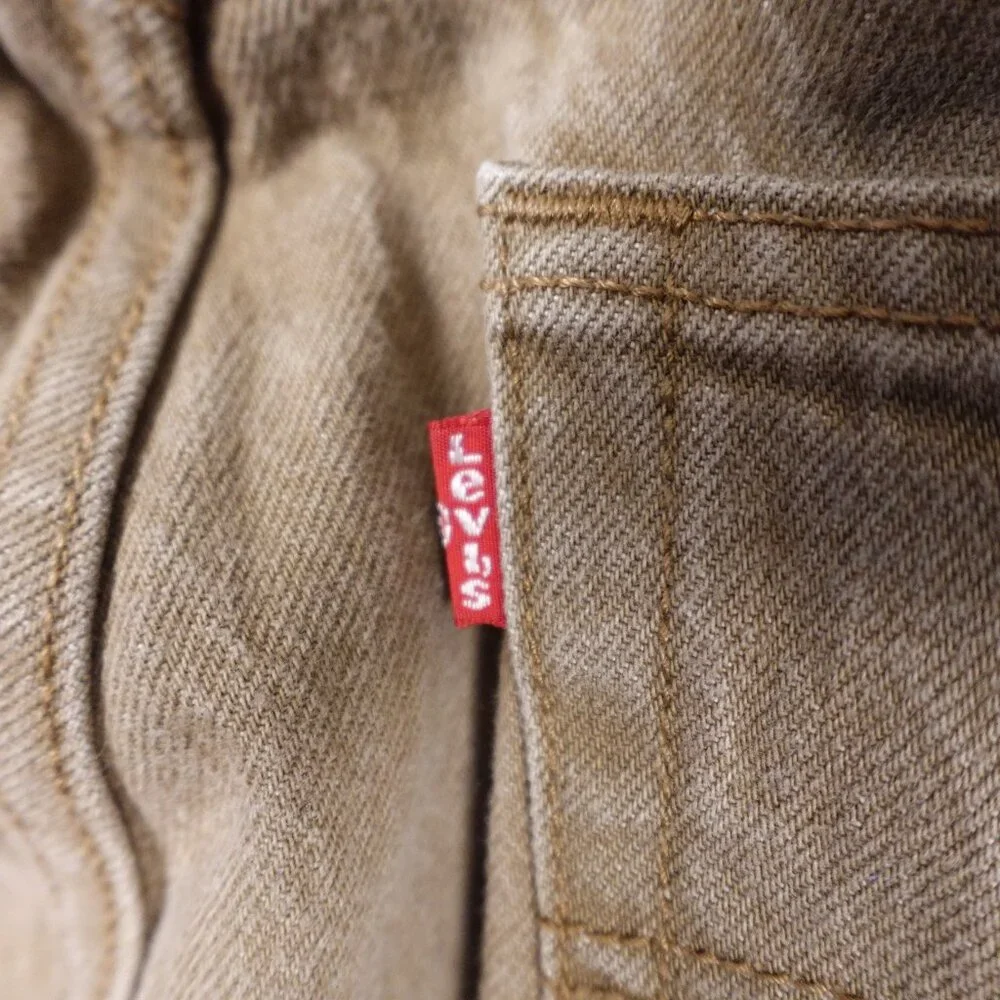 Levi's Jeans 501‎ Original Fit Straight Men's 34x30 khaki tan